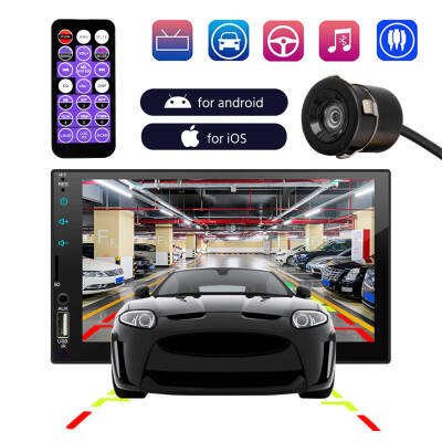 MAGICVOICE MV-24651 7 INCH CAR 2-DIN MP5 PLAYER MEKANİKSİZ DOUBLE OTO TEYP - 1