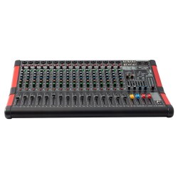 MAGICVOICE MV-P1600 16 CH-USB/BT DECK MIXER - 1