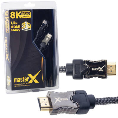 MASTERX MX-18938 8K 60HZ 2.1V ULTRA HD 1.5 METRE HDMI KABLO - 3
