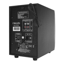 MİKADO MD-415BT RGB 2+1 20 WATT BASSLI FM/BT/SD/USB BLUETOOTH SES SİSTEMİ MULTİMEDYA HOPARLÖR - 2