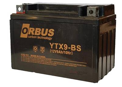 ORBUS YTX9-BS 12V 9A MOTOSİKLET AKÜSÜ (150 X 86 X 107 MM) (2.9KG) - 1