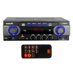 OSAWA HD-510 2X50 WATT 220V/12V GİRİŞ USB-SD -BT-UK TRAFOSUZ 2 MİK GİRİŞLİ STEREO ANFİ - 1