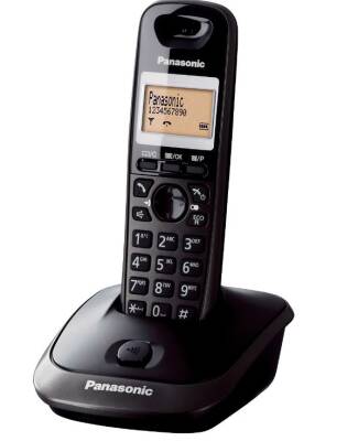 PANASONIC KX-TG2511 DECT SİYAH TELSİZ TELEFON - 2