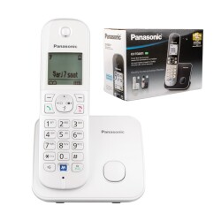 PANASONIC KX-TG6811 DECT GRİ TELSİZ TELEFON - 1