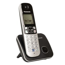 PANASONIC KX-TG6811 DECT SİYAH TELSİZ TELEFON - 1