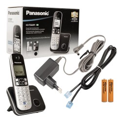 PANASONIC KX-TG6811 DECT SİYAH TELSİZ TELEFON - 5