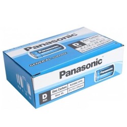 PANASONIC R20BE/2PS MANGANEZ BÜYÜK D BOY 24LÜ PİL (PAKET FİYATI) - 2