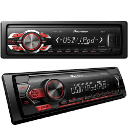 PIONEER MVH-S125UI USB/FM/AUX MEKANİKSİZ KUMANDALI OTO TEYP 4X50 WATT - 1