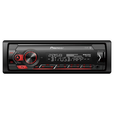 PIONEER MVH-S320BT USB/FM/AUX/MP3 BLUETOOTHLU MEKANİKSİZ OTO TEYP 4X50 WATT - 1