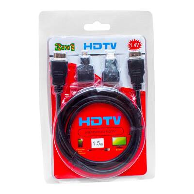 POWERMASTER 1.5 METRE 3LÜ SET HDMI KABLO (MICRO HDMI HDMI*MİNİ HDMI HDMI) - 3