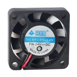 POWERMASTER 80X80X25 MM 8X8 24 VOLT FAN - 1