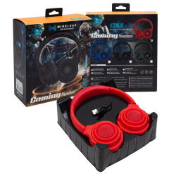 POWERMASTER GM-026 BLUETOOTH KABLOSUZ MİKROFONLU GAMING OYUNCU KULAKLIK - 3