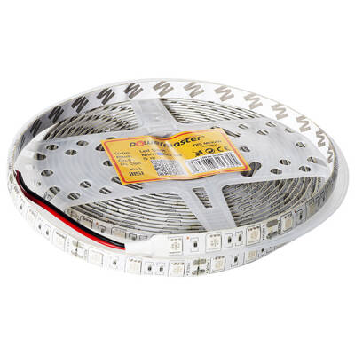 POWERMASTER LED ŞERİT 3 ÇİPLİ MAVİ DIŞ MEKAN SİLİKONLU 60 LED 5 METRE (5050) - 1