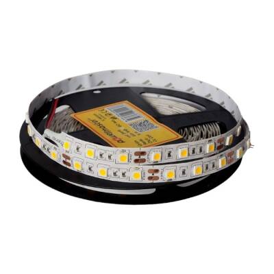 POWERMASTER LED ŞERİT 3 ÇİPLİ MAVİ İÇ MEKAN SİLİKONSUZ 60 LED 5 METRE (4040) - 1