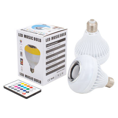 POWERMASTER OM-30 BLUETOOTH MÜZİK ÇALAR KUMANDALI RGB LED AMPUL - 3