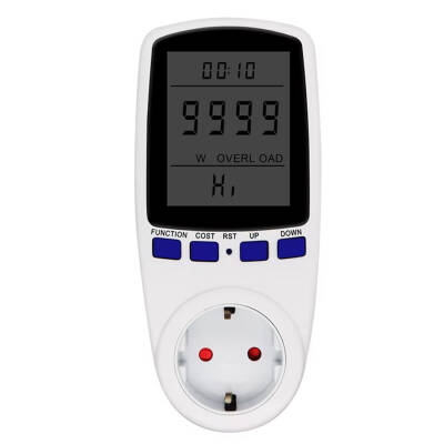 POWERMASTER PM-001 DIGITAL WATTMETRE ELEKTRİK ÖLÇÜM CİHAZI (230V-3680W-MAX-16A) - 1