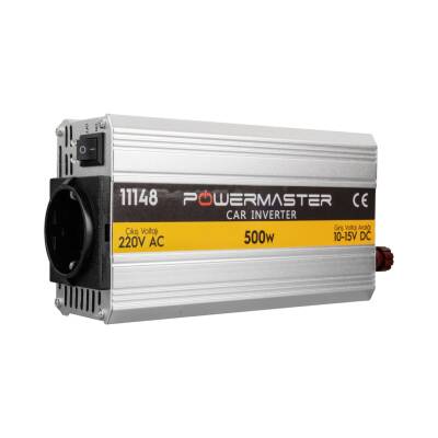 POWERMASTER PM-11148 12 VOLT - 500 WATT MODIFIED SINUS INVERTER (10-15V ARASI-220V AC) - 1