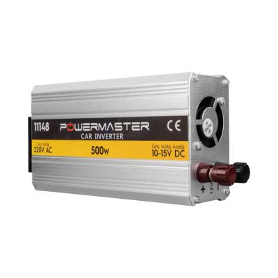 POWERMASTER PM-11148 12 VOLT - 500 WATT MODIFIED SINUS INVERTER (10-15V ARASI-220V AC) - 2