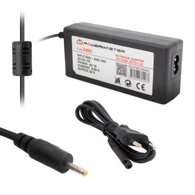 POWERMASTER PM-11410 12 VOLT - 3.33 AMPER 2.5*0.7 MM UÇLU ADAPTÖR (SAMSUNG ULTRABOOK NOTEBOOK) - 1