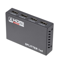 POWERMASTER PM-12081 1.4V 1080P 4KX2K 4 PORT HDMI SPLITTER DAĞITICI - 3