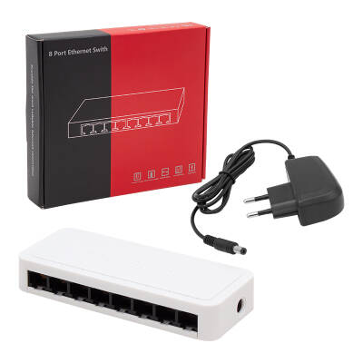POWERMASTER PM-14054 8 PORT 10/100 MBPS SWITCH - 3