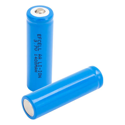 POWERMASTER PM-14632 LC 14500 3.7 VOLT 1400 MAH ŞARJ EDİLEBİLİR EL FENERİ PİLİ - 1