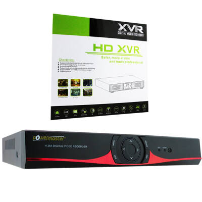 POWERMASTER PM-15464 4 KANAL 2160P 4K ULTRA HD DVR KAMERA KAYIT CİHAZI - AHD/ANALOG/IP/TVI/CVI (XMEYE) - 1