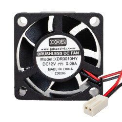 POWERMASTER PM-16728 3X3X10 MM 12 VOLT DC FAN - 1