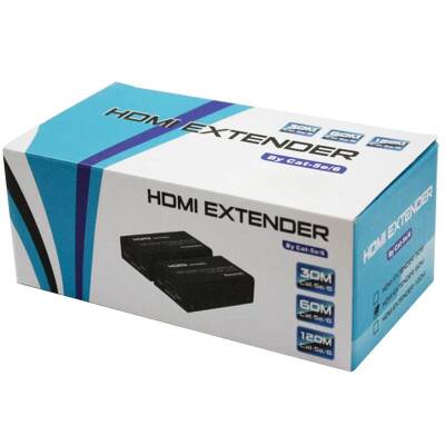 POWERMASTER PM-18232 HDMI TO CAT5/CAT6 60 METRE UZATICI EXTENDER - 2