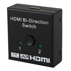 POWERMASTER PM-19903 4K2K 2 PORT ÇİFT YÖNLÜ HDMI SPLITTER BİRLEŞTİRİCİ VE DAĞITICI - 1