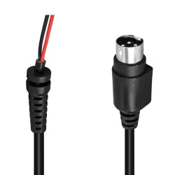 POWERMASTER PM-2753 1.5 METRE 4.0*1.35 MM JACKLI 4 PİNLİ ERKEK DC NOTEBOOK ADAPTÖR KABLO - 1