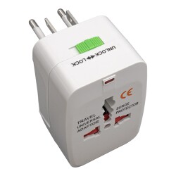 POWERMASTER PM-2886 UNIVERSAL ÇOKLU PRİZ ÇEVİRİCİ SEYAHAT ADAPTÖR (125V-250V-6A-13A) - 4