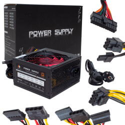 POWERMASTER PM-4264 ATX-P4-350 WATT 12V V2.3 20+4 PIN 350 WATT PEAK POWER SUPPLY - 2