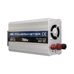 POWERMASTER PM-4505 24 VOLT - 700 WATT MODIFIED SINUS INVERTER - 4