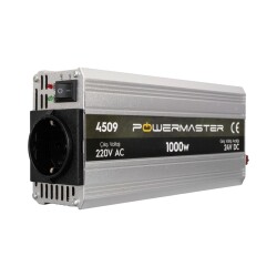 POWERMASTER PM-4509 24 VOLT - 1000 WATT MODIFIED SINUS INVERTER - 1