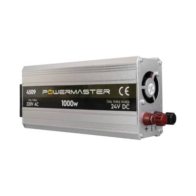 POWERMASTER PM-4509 24 VOLT - 1000 WATT MODIFIED SINUS INVERTER - 2