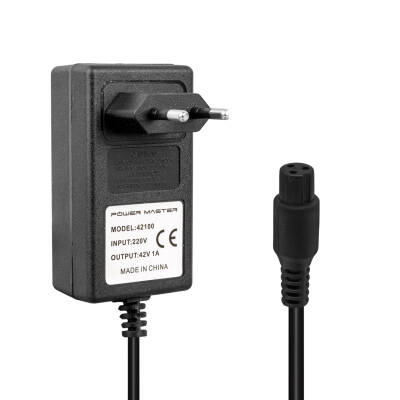 POWERMASTER PM-6226 42 VOLT - 1 AMPER 3 PİNLİ PRİZ TİPİ GİNGER ŞARJ ADAPTÖRÜ - 1