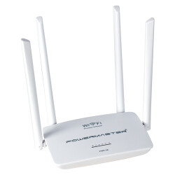 POWERMASTER PW-WR08 300 MBPS ACCESS POINT+REPEATER 4 ANTENLİ KABLOSUZ ROUTER (PWR-08) - 1