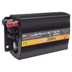 POWERMASTER PWR300-24 24 VOLT - 300 WATT MODIFIED SINUS WAVE INVERTER - 1