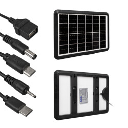 POWERMASTER ZO-710 6 VOLT - 1.33 AMPER - 8 WATT SOLAR PANEL - 2