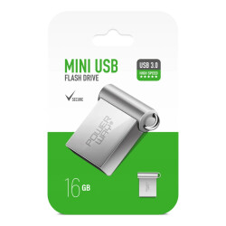 POWERWAY 16 GB USB 3.0 METAL MINI FLASH BELLEK - 1