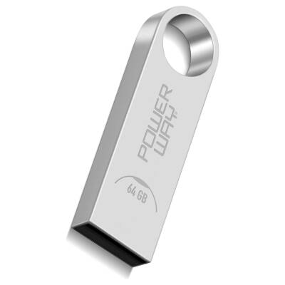 POWERWAY 64 GB METAL USB 2.0 FLASH BELLEK - 2