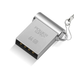 POWERWAY 64 GB USB 3.0 METAL MINI FLASH BELLEK - 3