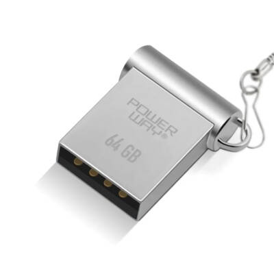 POWERWAY 64 GB USB 3.0 METAL MINI FLASH BELLEK - 3