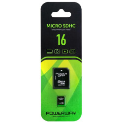 POWERWAY PWR-16 16 GB MICRO SD HAFIZA KARTI - 1