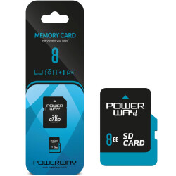 POWERWAY PWR-8 8 GB MICRO SD HAFIZA KARTI - 1