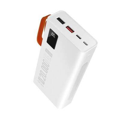 POWERWAY QC20 20000 MAH ÇİFT USB DİJİTAL EKRAN POWERBANK - 1