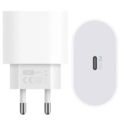 POWERWAY RXS27 20 WATT TYPE-C ŞARJ BAŞLIK ADAPTÖRÜ + KABLO SETİ (APPLE 15 PRO-PROMAX UYUMLU) - 2