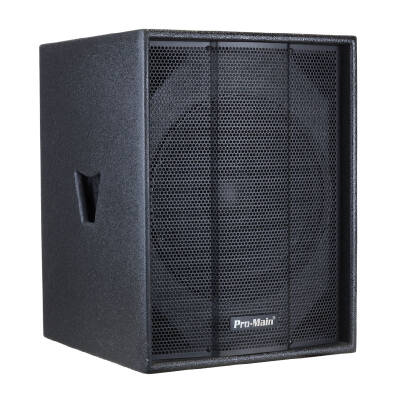 PROMAIN MS-1015SP 38 CM 1000 WATT PASİF AHŞAP KABİN HOPARLÖR SUB WOOFER - 2