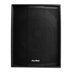 PROMAIN MS-1018SA 46 CM 1200 WATT AKTİF SUBWOOFER (220V ÖZEL POWER KABLOSU VERİLECEK) - 2